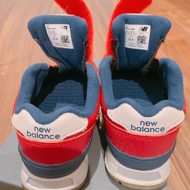 New Balance(ニューバランス)のニューバランス 313 赤 12.5 キッズ/ベビー/マタニティのベビー靴/シューズ(~14cm)(スニーカー)の商品写真