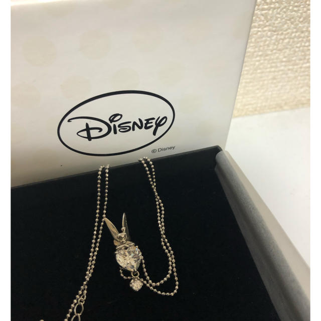 Disney(ディズニー)のディズニー×エステール ティンカーベル ディズニープリンセス シルバーネックレス レディースのアクセサリー(ネックレス)の商品写真