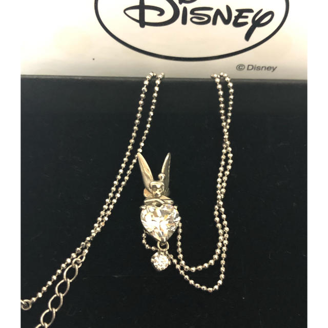 Disney(ディズニー)のディズニー×エステール ティンカーベル ディズニープリンセス シルバーネックレス レディースのアクセサリー(ネックレス)の商品写真