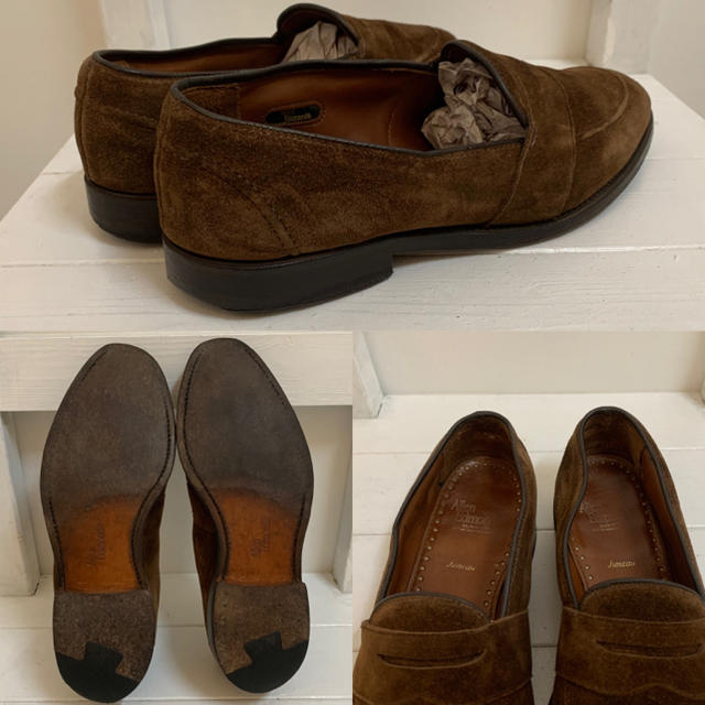 Allen Edmonds(アレンエドモンズ)のAllen Edmonds USA製 Juneau レザーコインローファー 7D メンズの靴/シューズ(ドレス/ビジネス)の商品写真