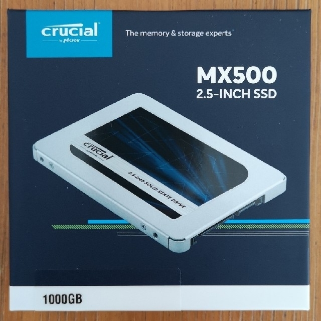 Crucial SSD MX500 1TB　新品未開封