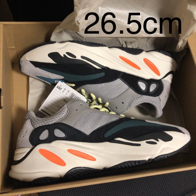 新品 26.5cm yeezy boost 700 wave runner 初期靴/シューズ