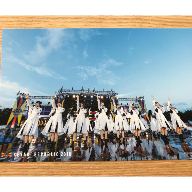 欅坂46(けやき坂46)(ケヤキザカフォーティーシックス)の欅坂46 欅共和国2018 ポストカード・クリアファイル エンタメ/ホビーのタレントグッズ(アイドルグッズ)の商品写真