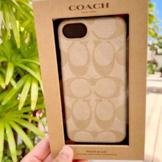 コーチ(COACH)のコーチ iPhone 7 8 6s 用 COACH シグネチャー 人気(iPhoneケース)