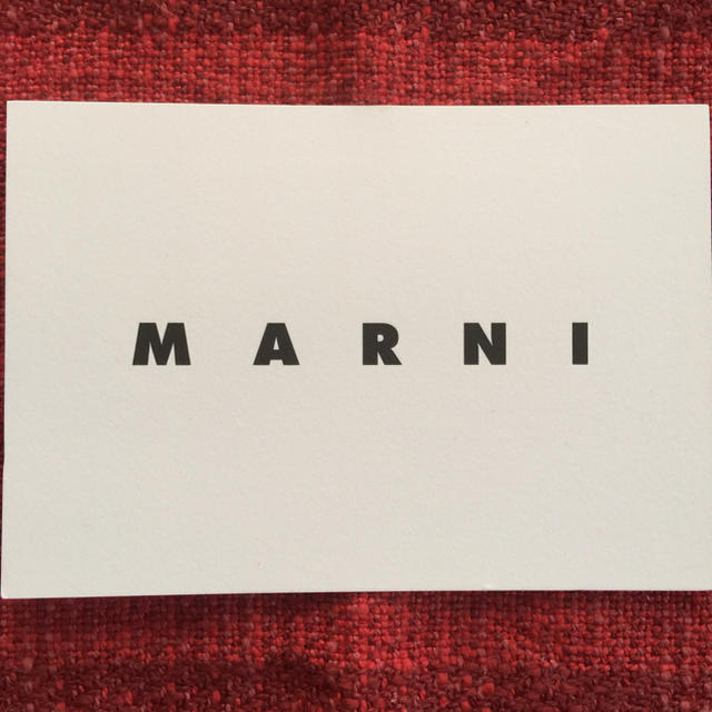 Marni(マルニ)のマルニ ファミリーセール 入館証 チケットの優待券/割引券(ショッピング)の商品写真