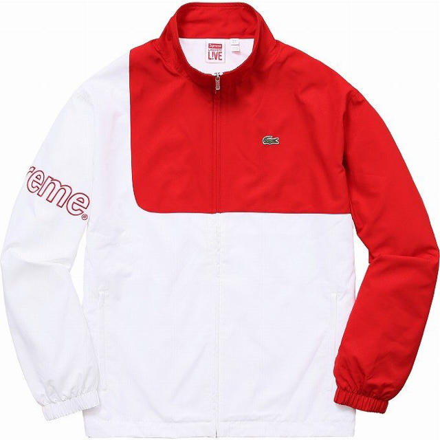 Supreme/LACOSTE Track Jacket トラックジャケット 赤