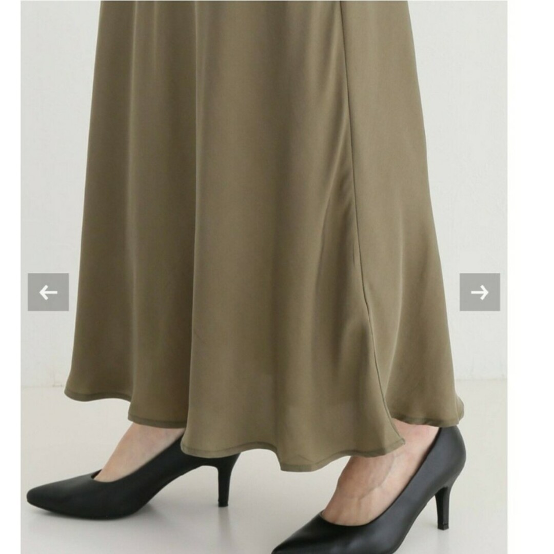 L'Appartement DEUXIEME CLASSE(アパルトモンドゥーズィエムクラス)のドゥーズィエムクラス SHAINA MOTE THE BIAS スカート レディースのスカート(ロングスカート)の商品写真