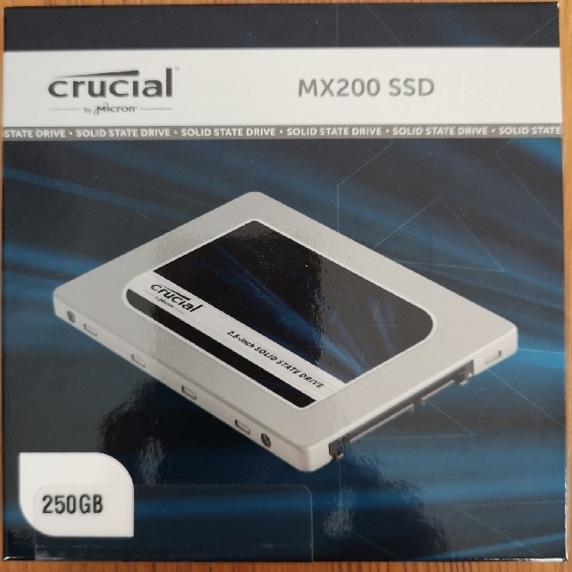 crucial SSD MX200 250GB　新品未開封