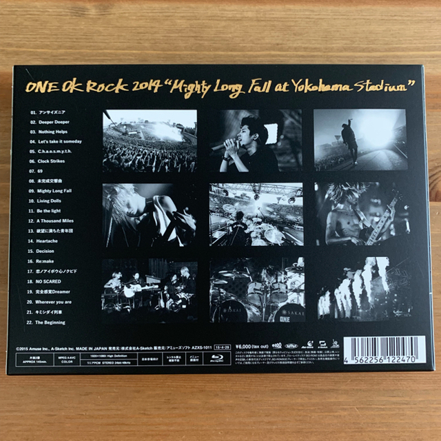 ONE OK ROCK(ワンオクロック)のワンオクロック ライブ ブルーレイ 2014  エンタメ/ホビーのDVD/ブルーレイ(ミュージック)の商品写真