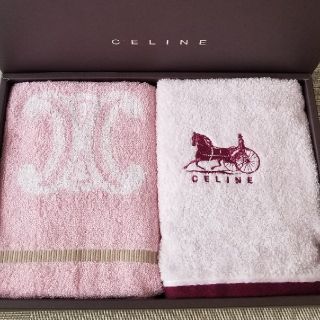 セリーヌ(celine)のセリーヌ　ハンドタオル　2枚　　　　　【新品】　CELINEタオル(ハンカチ)