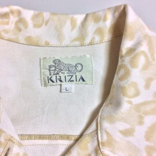 クリツィア(KRIZIA)のクリッツア ヒョウ柄Gジャン(Gジャン/デニムジャケット)