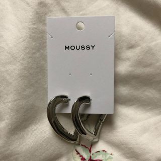 マウジー(moussy)のハートフープピアス / MOUSSY(ピアス)