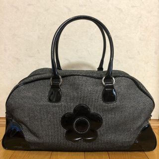 MARY QUANT ボストンバック ブラック