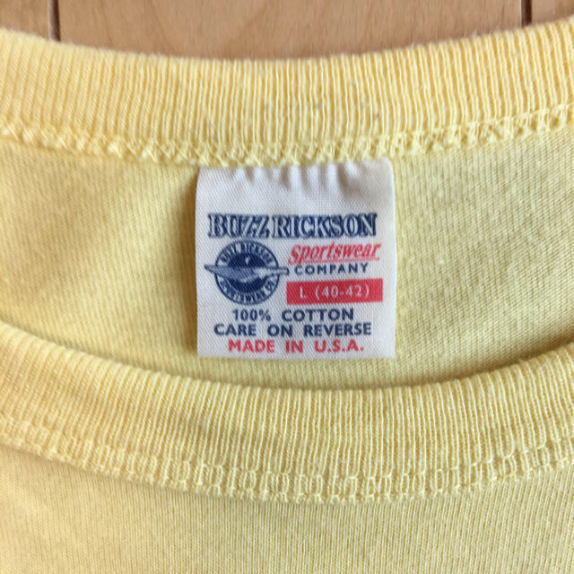 Buzz Rickson's(バズリクソンズ)の【美品】バズリクソン Tシャツ メンズのトップス(Tシャツ/カットソー(半袖/袖なし))の商品写真