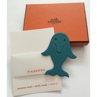 エルメス HERMES ピカブック ふくろう ネイビー 箱あり-