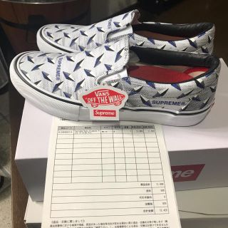 VANS X SUPREME スリッポン | JP 27cm/US 9