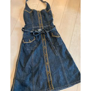 バーバリーブルーレーベル(BURBERRY BLUE LABEL)のクリ様専用❤︎バーバリーブルーレーベルデニムワンピース(ひざ丈ワンピース)