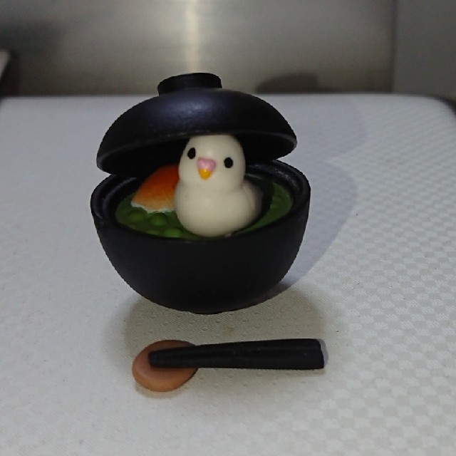 ガチャガチャ 文鳥 抹茶ぜんざい エンタメ/ホビーのフィギュア(その他)の商品写真