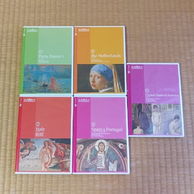 DVD 世界美術館紀行 全10巻 2