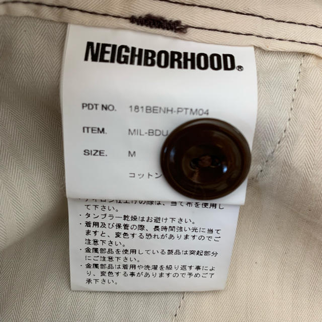 NEIGHBORHOOD(ネイバーフッド)のNEIGHBORHOOD 181 MIL-BDU.MOD/C-ST サイズ M メンズのパンツ(ショートパンツ)の商品写真