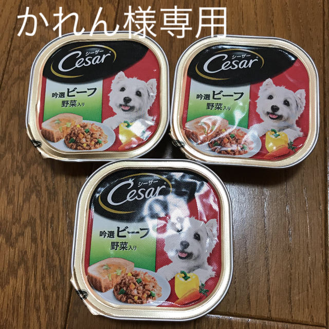 CASAR(シーザー)のシーザー 吟選ビーフ野菜入り その他のペット用品(ペットフード)の商品写真