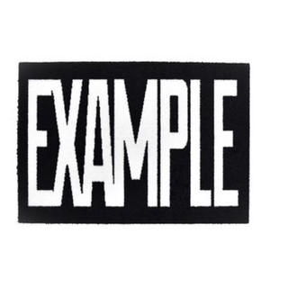 シュプリーム(Supreme)のEXAMPLE LOGO DOORMATT /BLACK(その他)