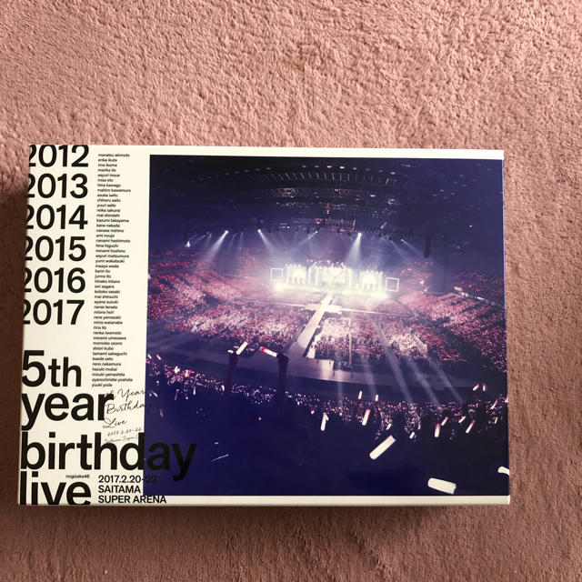 品質が 乃木坂46 - DVD LIVE BIRTHDAY YEAR 5th  乃木坂46 ミュージック