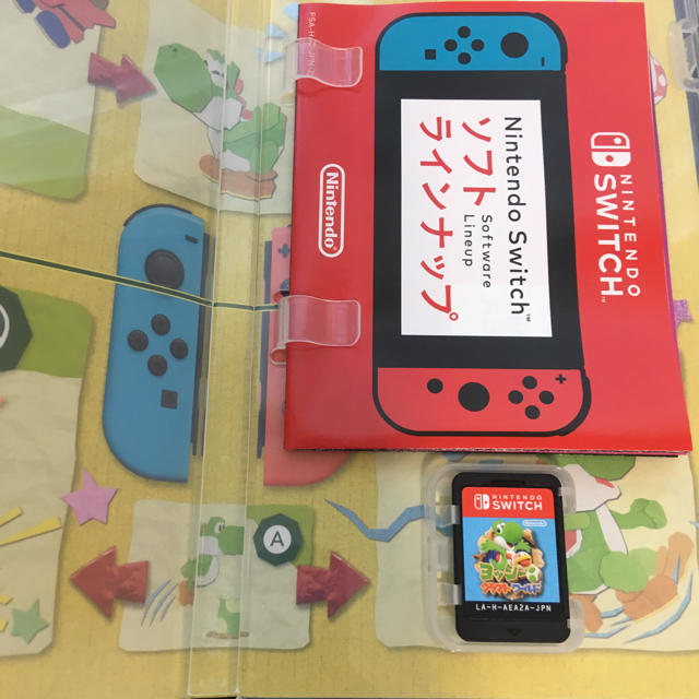 Nintendo Switch(ニンテンドースイッチ)のヨッシー クラフトワールド 美品 エンタメ/ホビーのゲームソフト/ゲーム機本体(家庭用ゲームソフト)の商品写真