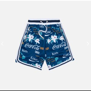 コカコーラ(コカ・コーラ)のKITH X COCA-COLA MESH HAWAII SHORT  Lサイズ(ショートパンツ)