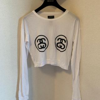 ステューシー(STUSSY)のステューシー  短め 長Tシャツ s(Tシャツ(長袖/七分))