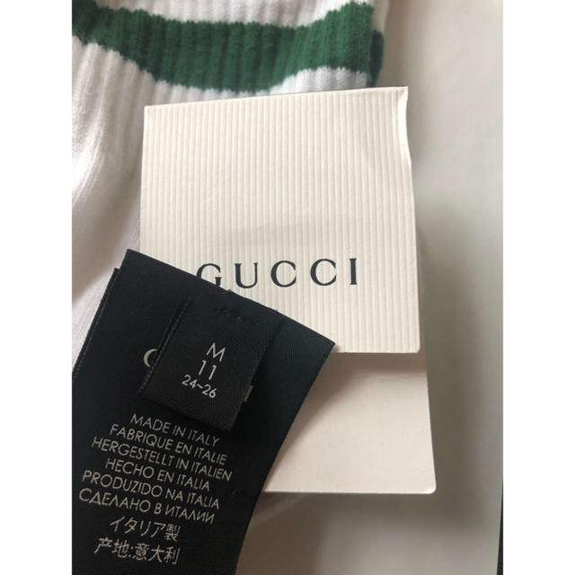 Gucci(グッチ)のGUCCI タイガー ソックス 靴下 メンズのレッグウェア(ソックス)の商品写真