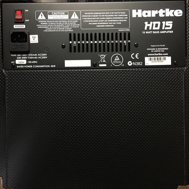 【最終値下げ】HARTKE HD15 2