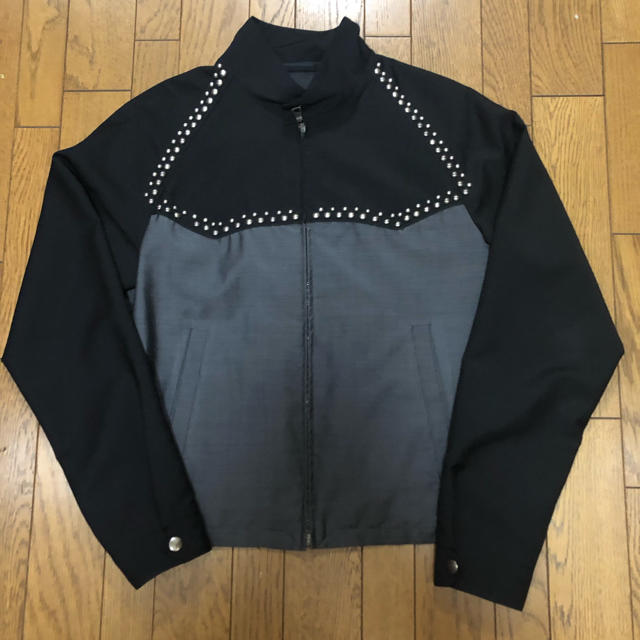 prada 12ss スタッズブルゾン サイズ44 値下げ可