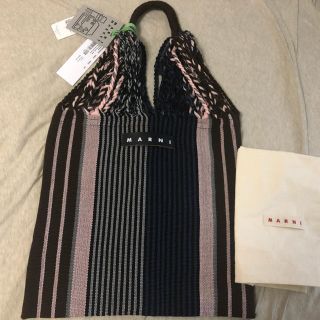 マルニ(Marni)のMARNI マルニ ハンモックバッグ ブルー(トートバッグ)