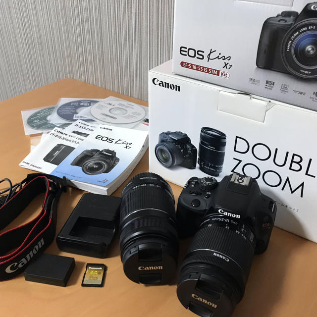 CANON EOS Kiss X7 ダブルズームキット CANON EOS Kiss X7 ダブルズームキット