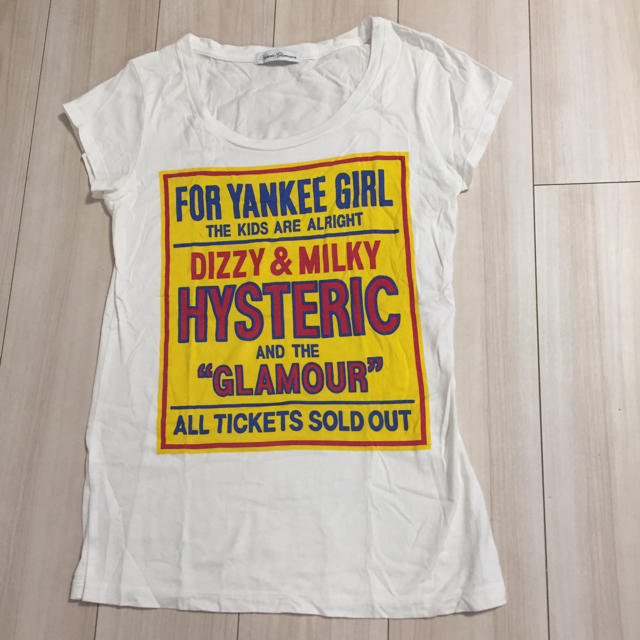 HYSTERIC GLAMOUR(ヒステリックグラマー)のヒステリックグラマー ロゴTシャツ レディースのトップス(Tシャツ(半袖/袖なし))の商品写真