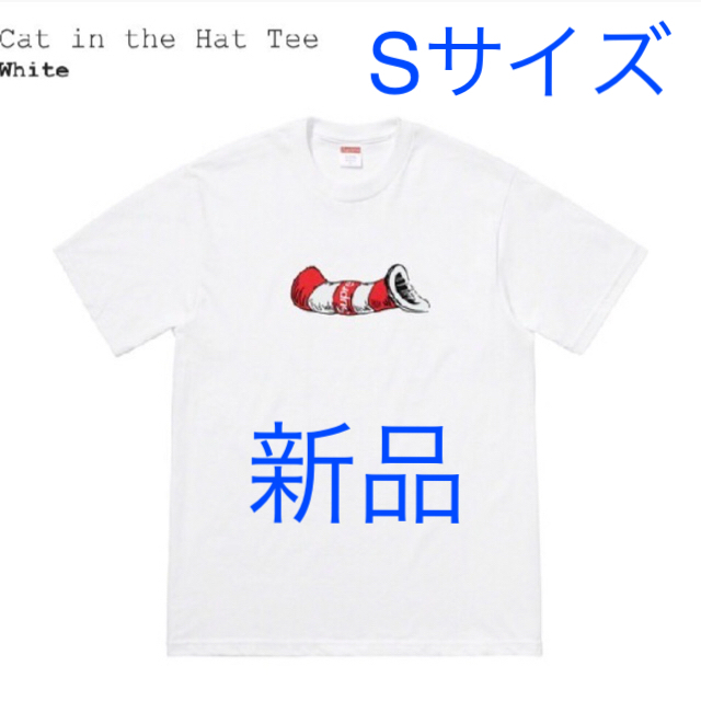 supreme cat in the hat tee 白 S 国内正規品 新品 - Tシャツ ...