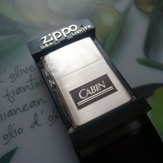 ジッポー(ZIPPO)の【新品未使用 当時物】②CABIN 非売品  ジッポー ライター(タバコグッズ)