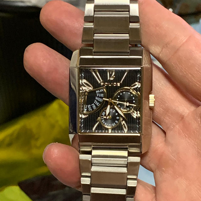 メンズ【新品】ポリス POLICE 腕時計&ネックレス 14717JSB-02MA時計