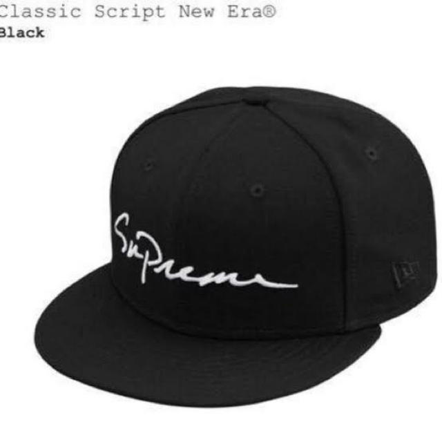 新品未開封★supreme★Script New Era★コラボキャップ★