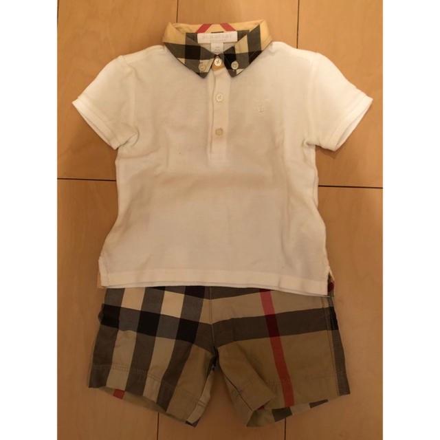 BURBERRY(バーバリー)のバーバリー セット キッズ/ベビー/マタニティのベビー服(~85cm)(Ｔシャツ)の商品写真