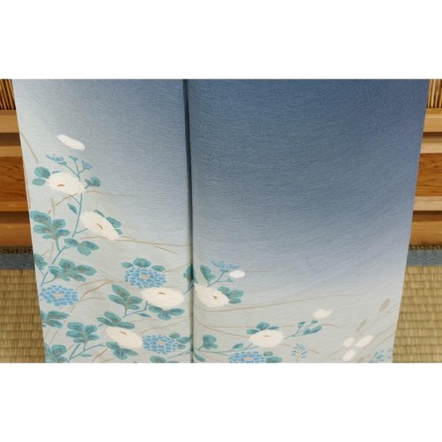 169　正絹 訪問着 京友禅金彩 三松 新古品