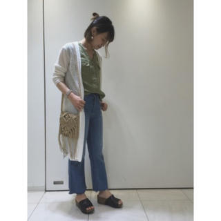 アーバンリサーチ(URBAN RESEARCH)のアーバンリサーチ カットオフワイドデニム size36  ME39(デニム/ジーンズ)