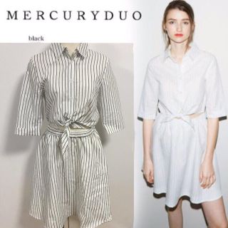 マーキュリーデュオ(MERCURYDUO)の今年モデル新品 タグ付き MERCURY(ひざ丈ワンピース)