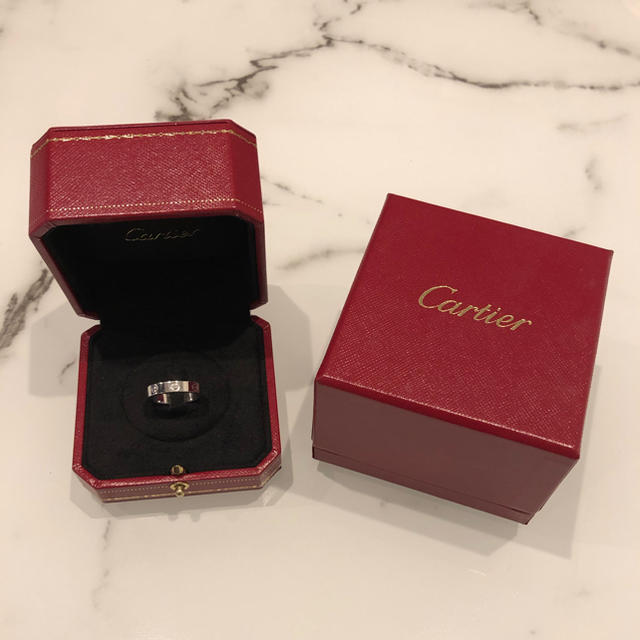 Cartier(カルティエ)のcartier ミニラブリング 1pダイヤ 14号  メンズのアクセサリー(リング(指輪))の商品写真