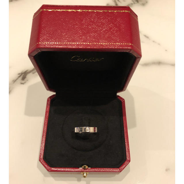 Cartier(カルティエ)のcartier ミニラブリング 1pダイヤ 14号  メンズのアクセサリー(リング(指輪))の商品写真