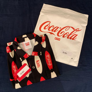 コカコーラ(コカ・コーラ)のkith coca cola コラボ シャツ サイズS(シャツ)