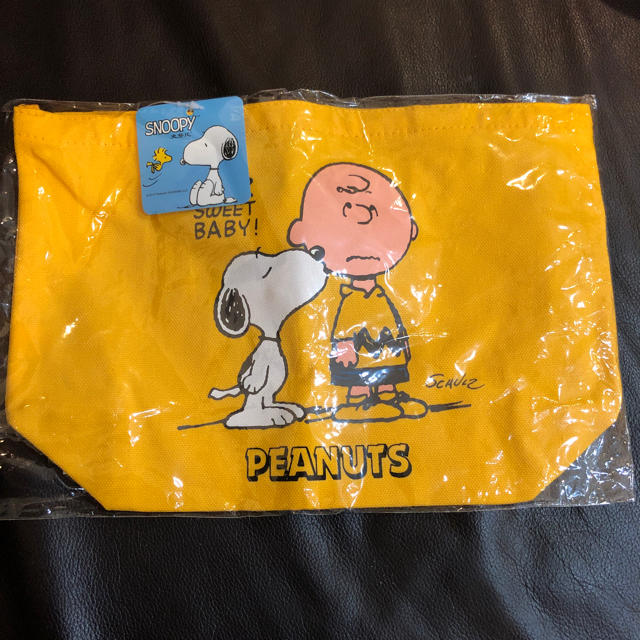 SNOOPY(スヌーピー)のスヌーピー ランチトート ランチバッグ キッズ/ベビー/マタニティのこども用バッグ(ランチボックス巾着)の商品写真