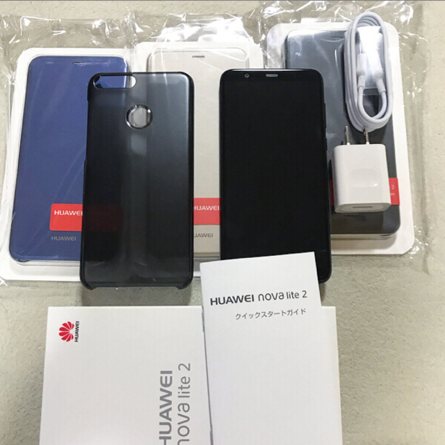 ANDROID - 【新品】HUAWEI nova lite 2 ファーウェイ スマホ iPhoneの