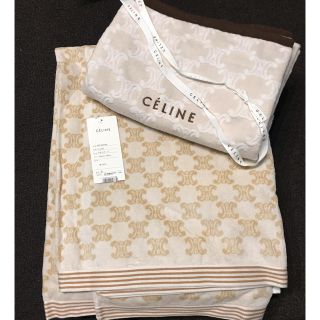 セリーヌ(celine)のセリーヌ タオルケット ひざ掛け ハーフケット 再出品 バーバリーハンドタオル(布団)